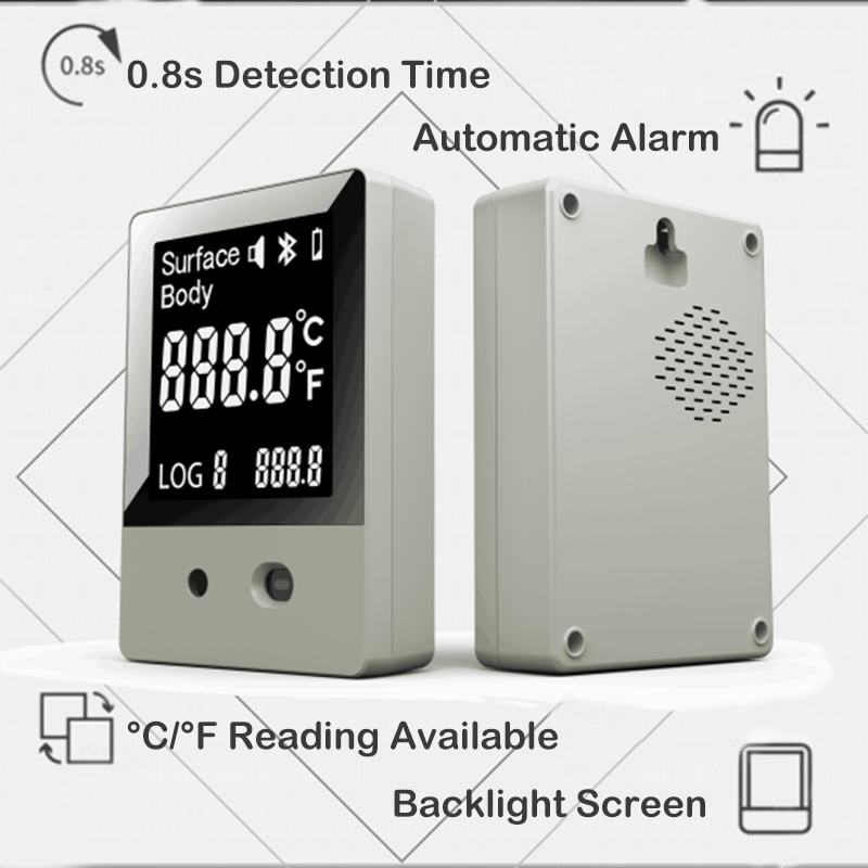 Smart Temperature Thermometer Scanner Eight Languages Broadcast