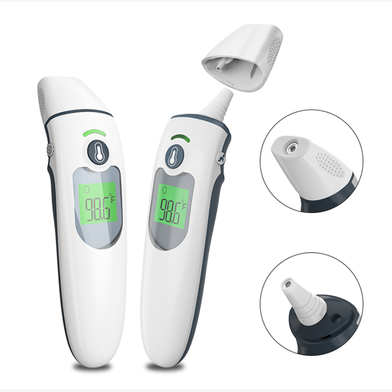 Medical Home High Accuracy Digital Forehead & Ear Infrared Fast Read Thermometer for baby and adult FDA /CE/Rohs approved